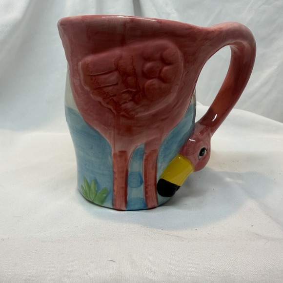 Boston Warehouse Other - Boston Warehouse Trading Corp Pink Flamingo Collectible 12 oz Coffee Mug